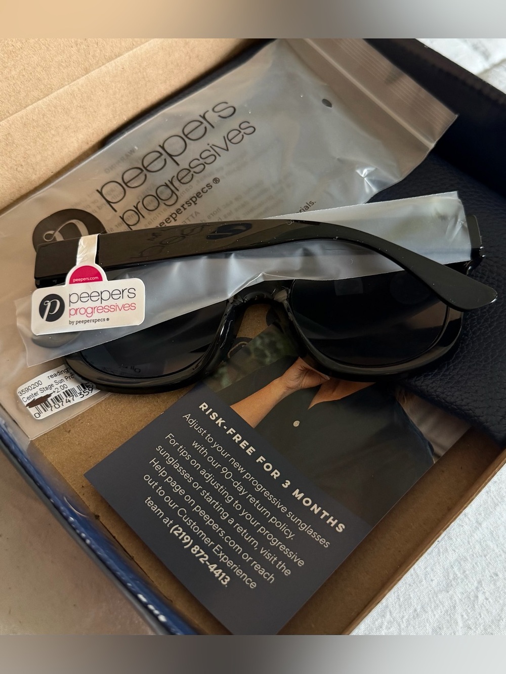 Peepers Progressive Reading Sunglasses +2.00 Center Stage - Picture 4 of 7